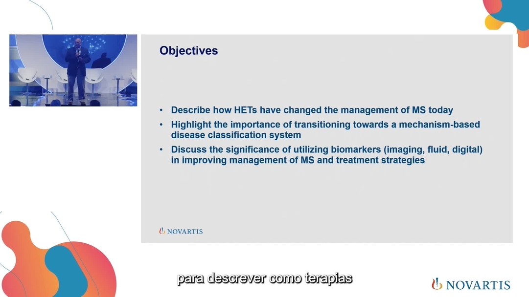 Terapias modificadoras de doenças de alta eficácia em EM – MS evo mark – Dr. Mark Freedman (CAN)