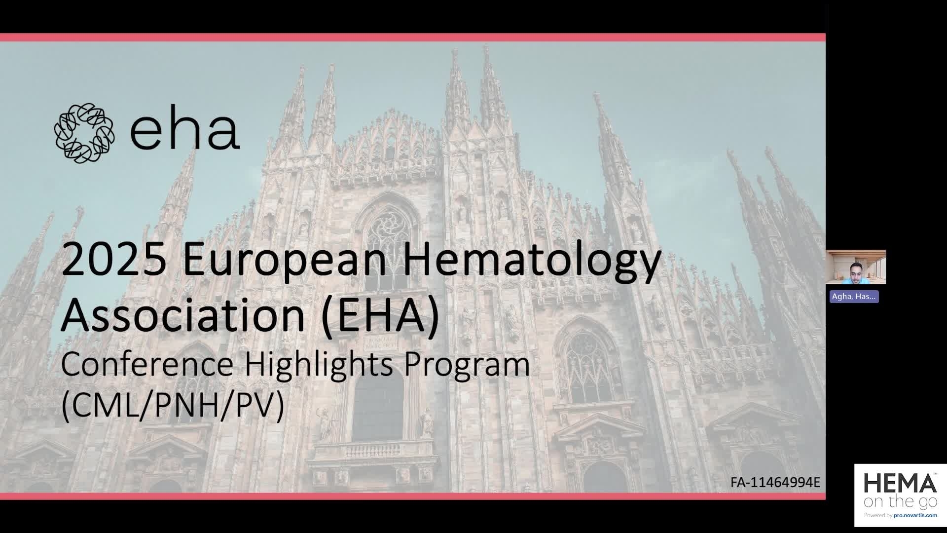 EHA 2025 Ambassador Program