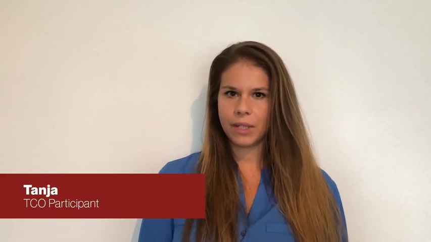 Tanja, Translational Clinical Oncology, on Early Talents