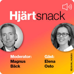 Podcast: Hjärtsnack – Könsskillnader inom kardiovaskulär prevention – vad beror de på?