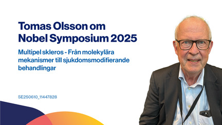 Video: MS - Tomas Olsson om Nobelsymposium 2025