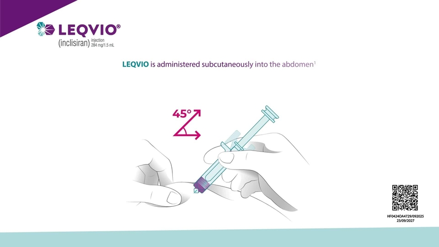 Leqvio Administration Video, Novartis Pro