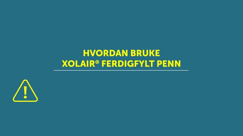 Xolair 300mg AI Instruksjonsvideo