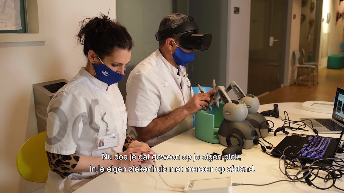 VR training Oogheelkunde