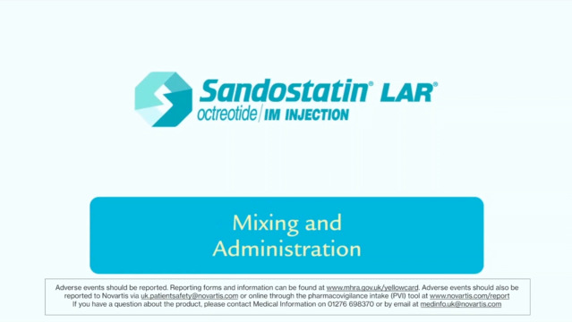 How to administer and prepare SANDOSTATIN LAR