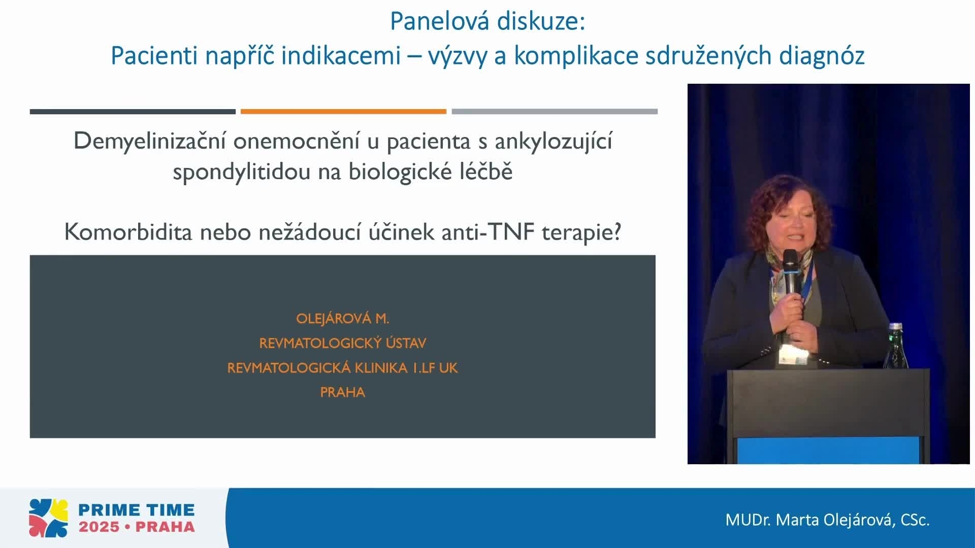 7. Revma - Panelová diskuze Olejárová