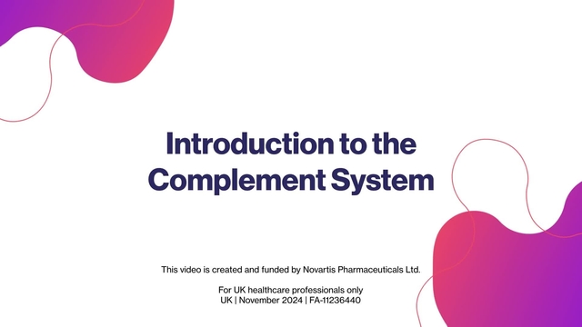 Complement pathway animation
