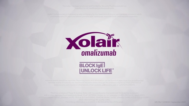 Xolair CSU MoA video