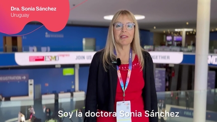 ESMO 2024 Dra. Sonia Sanchez Relación entre edad, persistencia de Terapia endocrina y el riesgo de recurrencia en cancer de mama temprano.