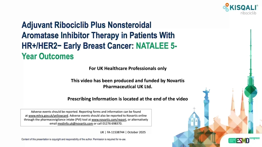 Kisqali John Crown 5 year data video