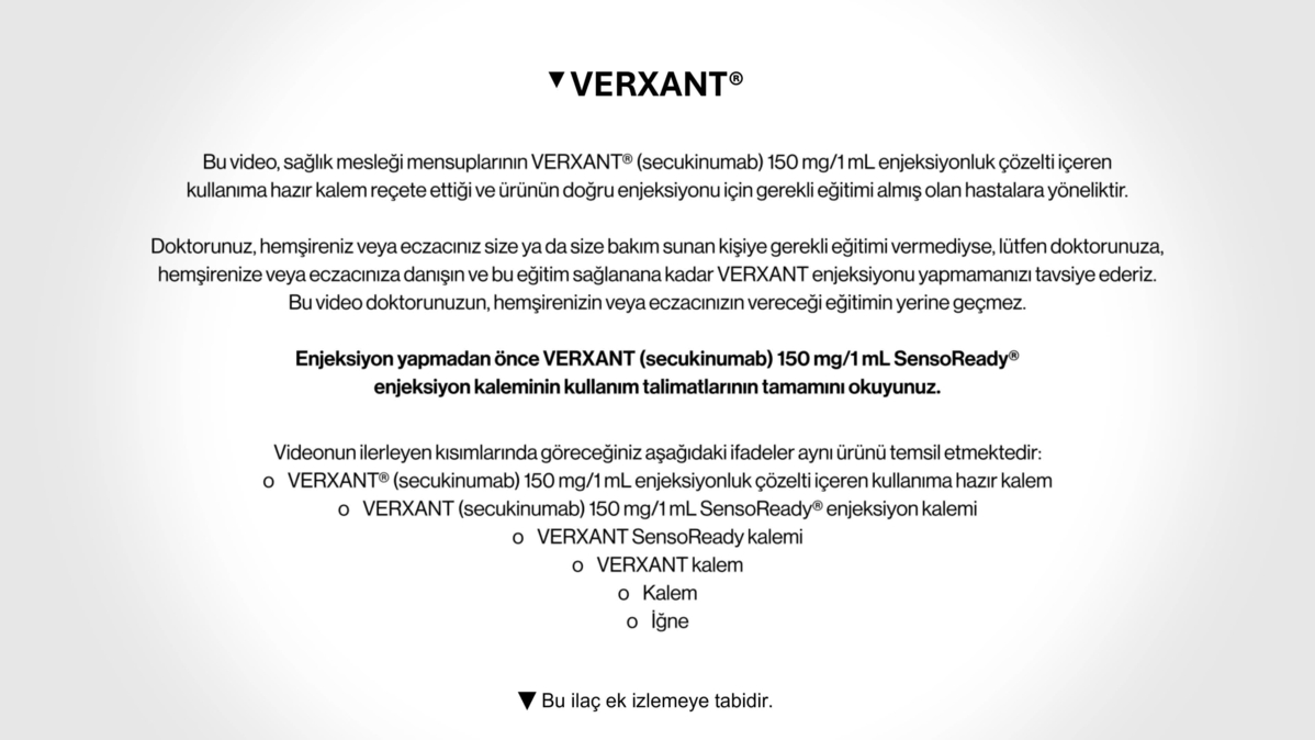 Verxant Kalem Uygulama Videosu