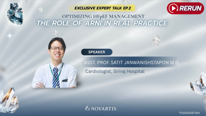 OPTIMIZING HFPEF MANAGEMENT THE ROLE OF ARNI IN REAL PRACTICE I RERUN PART-3