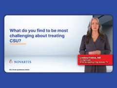 416829_Unbranded Derm CSU Treatment Challenges FAQ Video_4-24