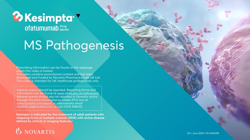 KESIMPTA MoA: MS Pathogenesis