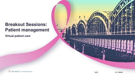 Oncologia_NoPromo_IntMedicalSummit2025_Session 1&2_Virtual patient care (EHealth)_FA-11396458
