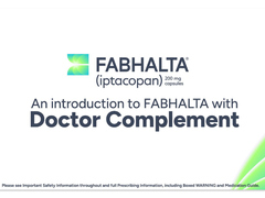 Getting to Know FABHALTA with Dr. Complement