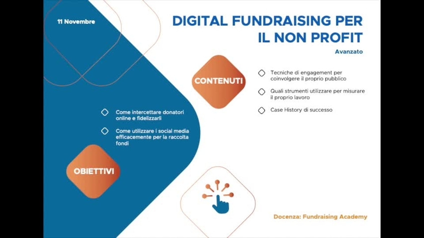 NIMP 2.6 Digital fundraising per il non profit - Avanzato