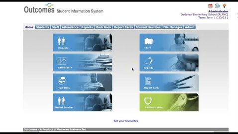 Thumbnail for Year Setup (Elementary school)