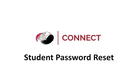 Thumbnail for Student Password Reset 