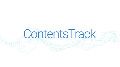 Thumbnail for ContentsTrack Overview