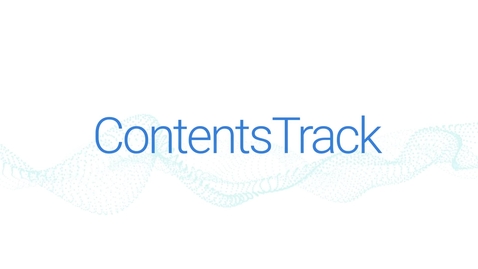 Thumbnail for entry ContentsTrack Overview