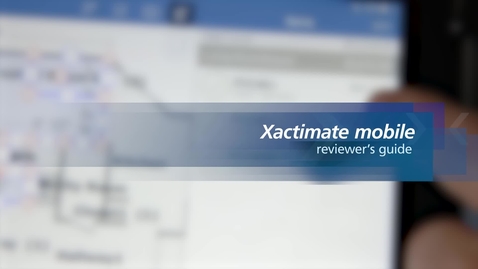 Thumbnail for entry Xactimate mobile: 2015 New Features