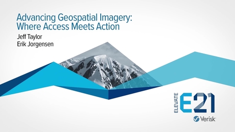Thumbnail for entry Advancing Geospatial Imagery: Where Access Meets Action
