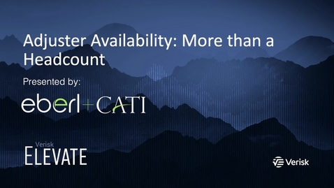 Thumbnail for Adjuster Availability: More than a Headcount
