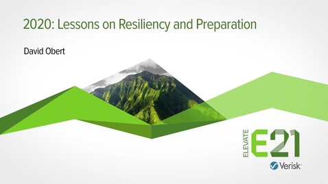 Thumbnail for entry 2020: Lessons on Resiliency and Preparation