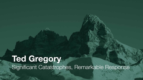 Thumbnail for 04 - Significant Catastrophes, Remarkable Response