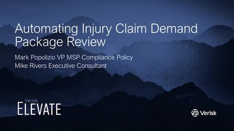 Thumbnail for entry Automating Injury Claim Demand Package Review