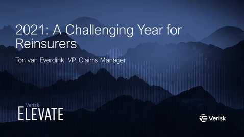 Thumbnail for 2021: A Challenging Year for Reinsurers