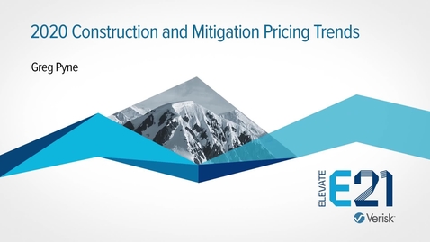 Thumbnail for entry 2020 Construction and Mitigation Pricing Trends