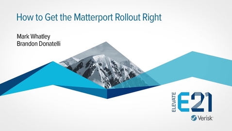 Thumbnail for How to Get the Matterport Rollout Right