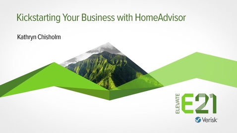 Thumbnail for entry Kickstarting Your Business with HomeAdvisor