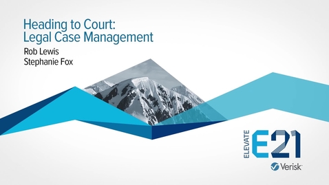 Thumbnail for Heading to Court: Legal Case Management