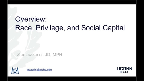 Thumbnail for Lazzarini-Overview-Race, Privilege &amp; Social Capital