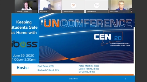 Thumbnail for entry CEN Member UNconference - Keeping Students Safe at Home with iboss