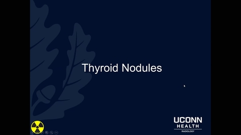 Thumbnail for Home Week B: Radiology Incidentalomas