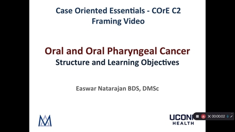 Thumbnail for COrE C2 - Oral and Oropharyngeal Cancer
