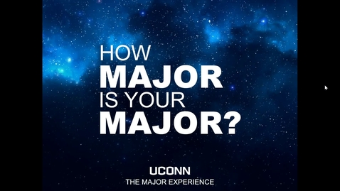 Thumbnail for How Major is Your Major - Prerecorded Presenation
