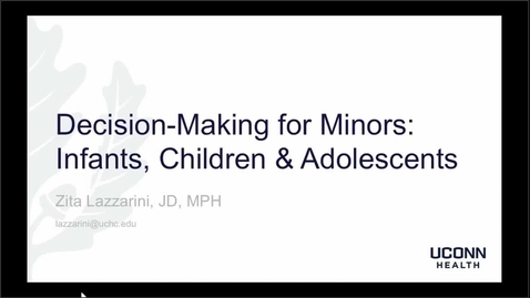Thumbnail for Lazzarini-Decision-Making for Minors Infants, Children &amp; Adolescents