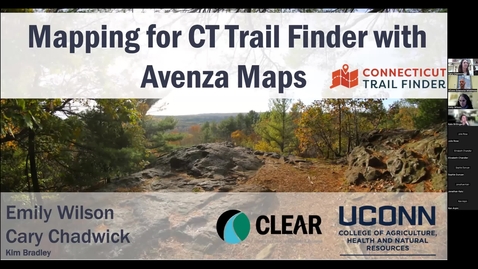 Thumbnail for entry Adding Trails to CT Trail Finder with Avenue Maps