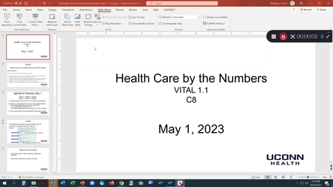 Thumbnail for C8 Health Care by the Numbers Faculty Training