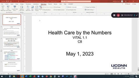 Thumbnail for entry C8 Health Care by the Numbers Faculty Training