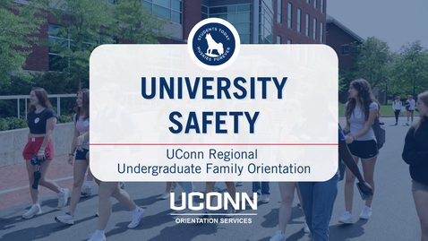 Thumbnail for Regional Family Webinar - University Safety