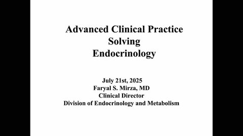 Thumbnail for ACPS Endocrinology, Part II