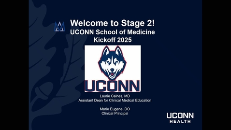 Thumbnail for Kickoff: How to Succeed in 3rd year