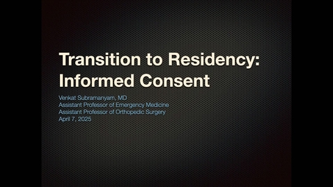 Thumbnail for TTR: Informed Consent