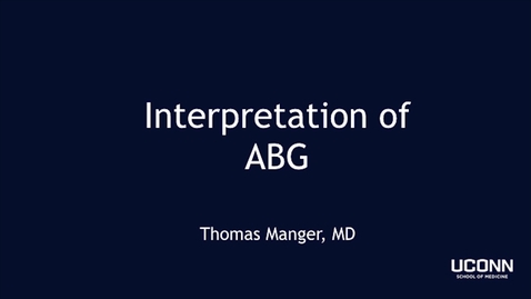 Thumbnail for Interpretation of ABG